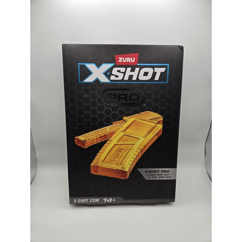 ZURU X-Shot Pro Series Clip Pack Half Size & Full Size Clip New Sealed